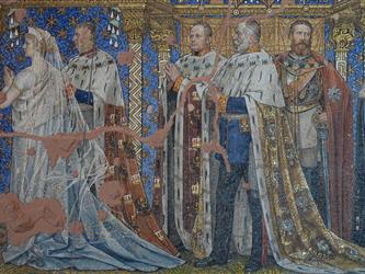 mural in cathedral